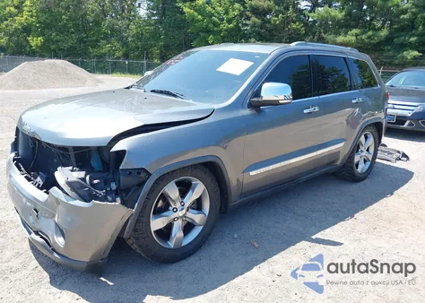 2011 Jeep Grand Cherokee Overland z USA, uszkodzony, nr VIN 1J4RR6GT7BC588894